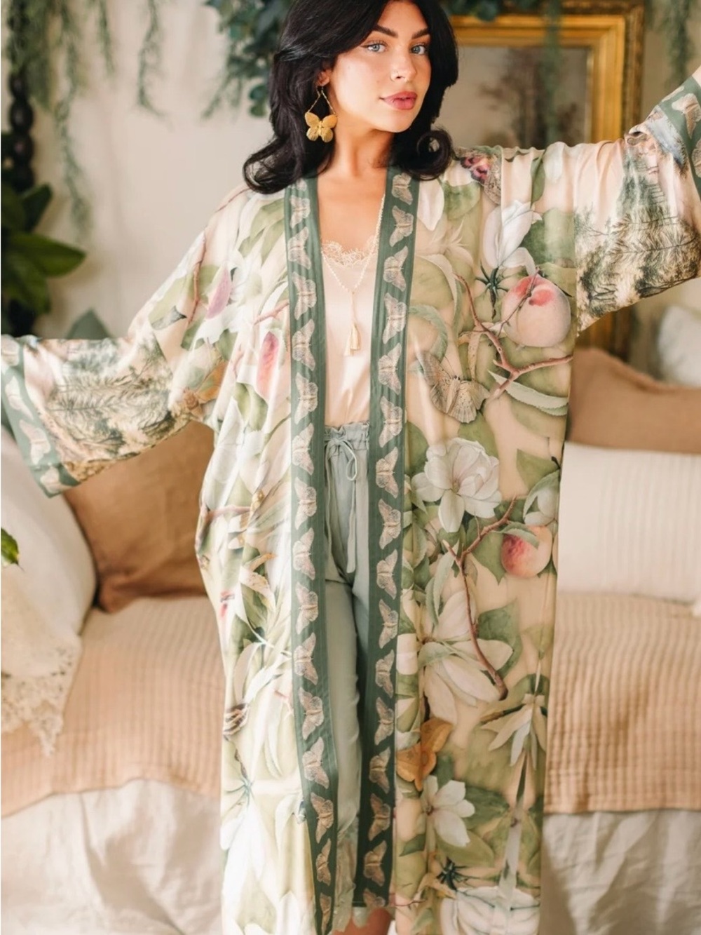 MARKET OF STARS - Fleur de Soleil opera duster NWT!